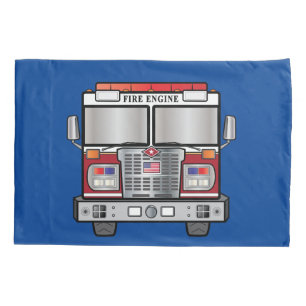 Funda De Cojín Coche de bomberos