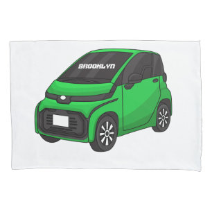 Funda De Cojín Coche pequeño verde tamaño micro