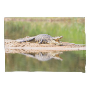 Funda De Cojín Cocodrilo