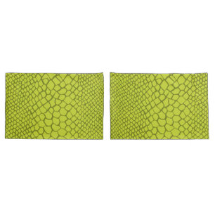Funda De Cojín Cocodrilo cocodrilo Moderno Verde Diversión Dormit