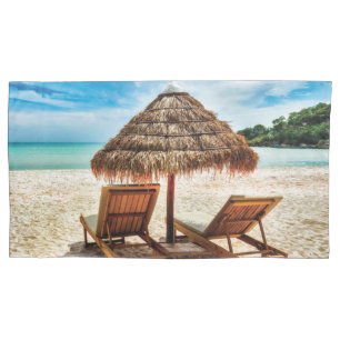 Funda De Cojín Cojín de sillones en la playa