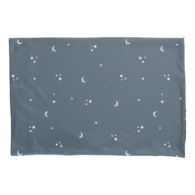 Funda De Cojín Cojín decorativo Starry Night Sky Moon & Stars (Anverso)