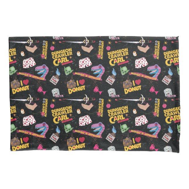 Funda De Cojín Collage de Dungeon Crawler Carl (Anverso)