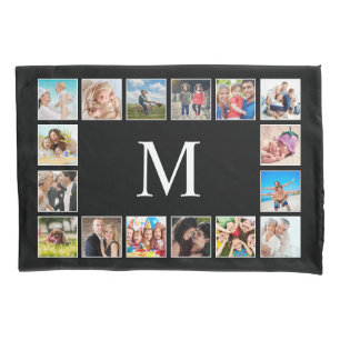 Funda De Cojín Collage de fotos personalizado familiar personaliz