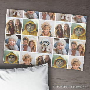 Funda De Cojín Collage de fotos único de 6 - Patrón por todas par