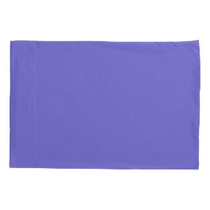 Funda De Cojín Color de la plancha violeta azul sólido