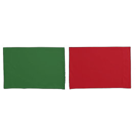 Funda De Cojín Color rojo y verde