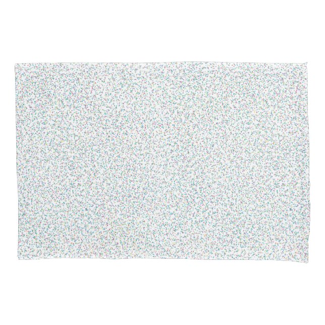 Funda De Cojín Coloridos puntos de arcoiris (Anverso)