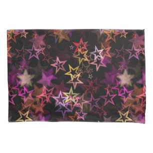 Funda De Cojín Colorous Stars Dance Whimsically