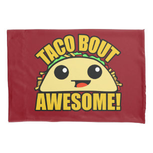 Funda De Cojín Combate del Taco impresionante