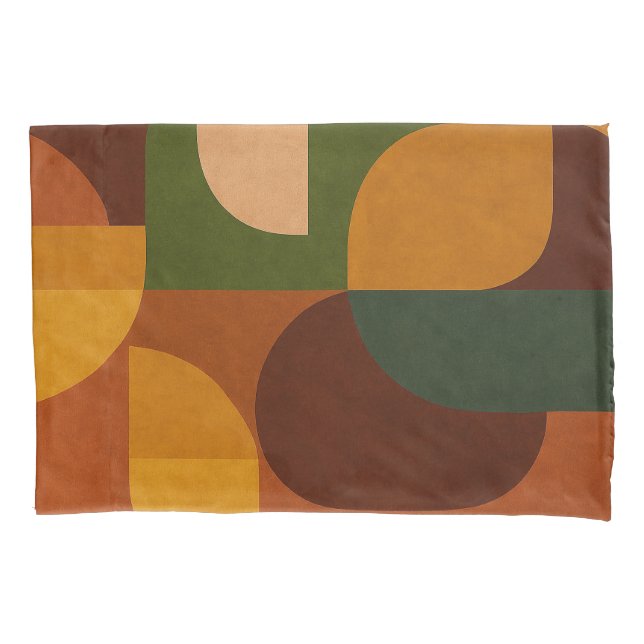 Funda De Cojín Composición abstracta de mediados de siglo moderno (Anverso)