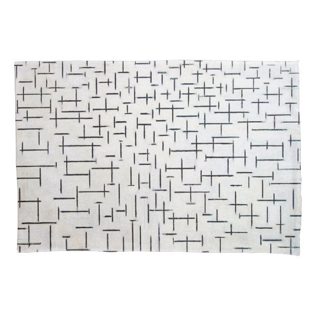 Funda De Cojín Composición Nº 10, muelle y océano | Mondriaan | (Anverso-izquierdo)