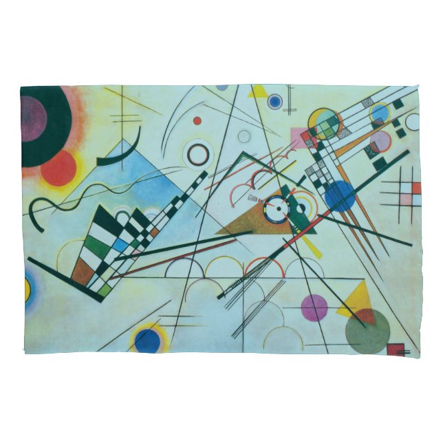 Funda De Cojín Composición VIII de Wassily Kandinsky (Anverso)