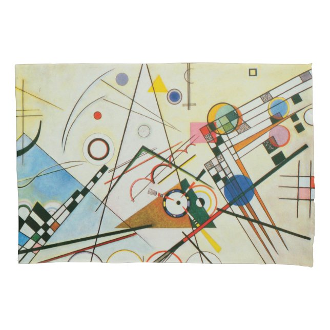 Funda De Cojín Composición VIII de Wassily Kandinsky (Anverso)