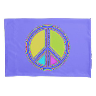 Funda De Cojín Con colores rellenados Firma PEACE 1