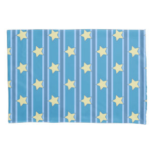 Funda De Cojín Con Estrellas y Rayas