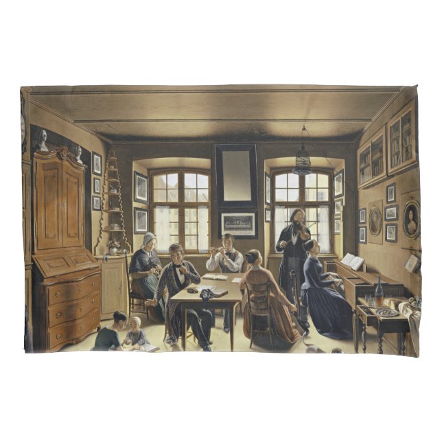 Funda De Cojín Concierto musical de Basilea (por Sebastian Gutzwi (Anverso-izquierdo)