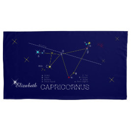 Funda De Cojín Constellation CAPRICORNUS único, impresionante
