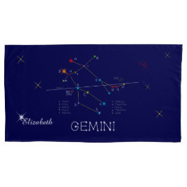 Funda De Cojín Constellation GEMINI único, elegante