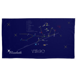 Funda De Cojín Constellation VIRGO único, impresionante