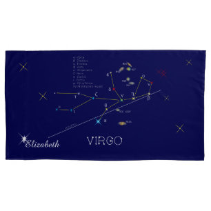 Funda De Cojín Constellation VIRGO único, impresionante