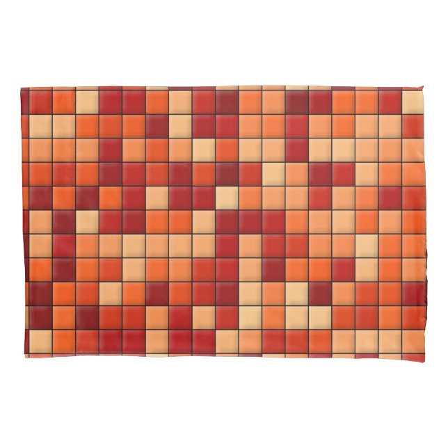 Funda De Cojín Controles anaranjados (Anverso)