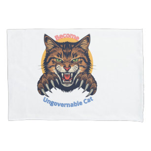 Funda De Cojín Convertirse en Gato Ingobernable
