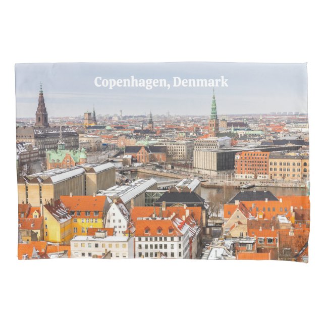 Funda De Cojín Copenhague Dinamarca (Anverso)