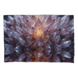 Funda De Cojín Corazón de cristal radiante