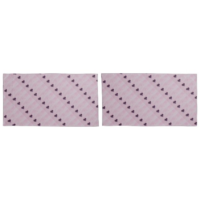 Funda De Cojín Corazón floral (Reverso-Set)