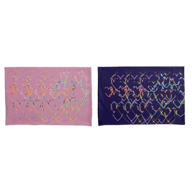 Funda De Cojín Corazones (Anverso - Set)