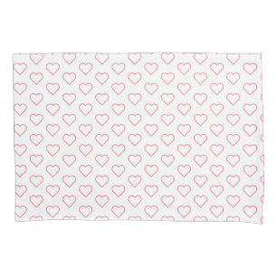 Funda De Cojín Corazones rojos suaves - Añade tus colores favori