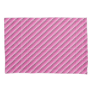 Funda De Cojín Corazones rosadas