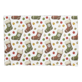Funda De Cojín Coronas de Navidad
