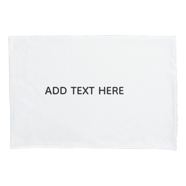 Funda De Cojín Crea tu propio blanco  (Anverso)