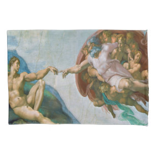 Funda De Cojín Creación de Adam - Miguel Ángel 1475 - 1564