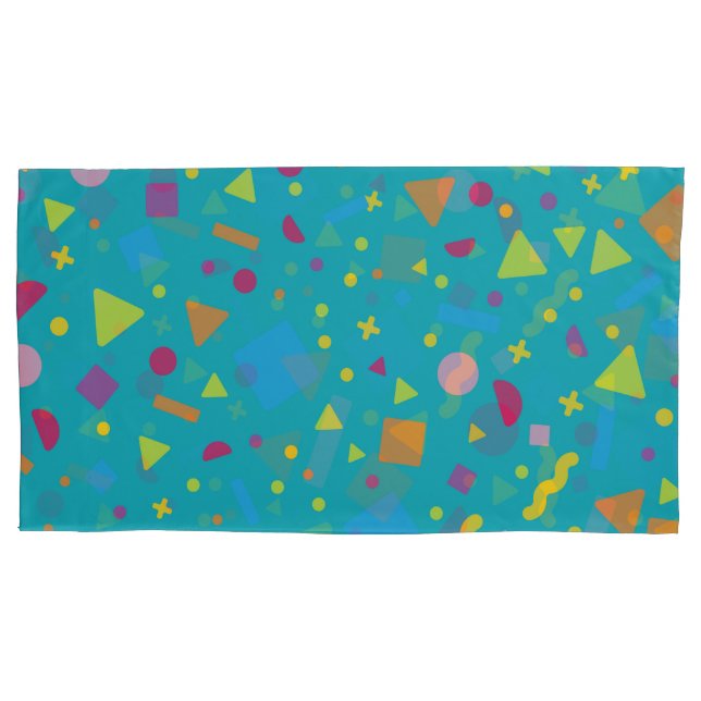 Funda De Cojín Creación de figura geométrica 1 (Anverso)
