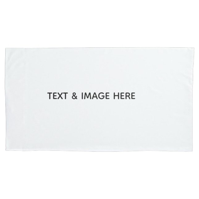 Funda De Cojín Create Your Own white (Anverso)