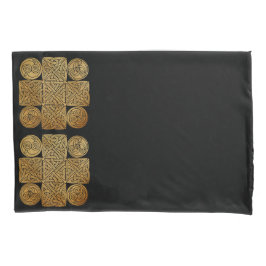 Funda De Cojín Cruz de Knotwork del Celtic