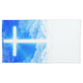 Funda De Cojín Cruz de la Luz Jesucristo Personalizable Cristiano