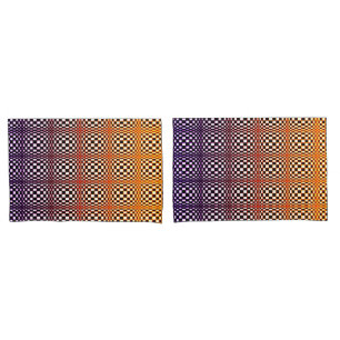 Funda De Cojín Cuadrados abstractos 3