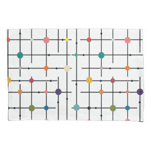 Funda De Cojín Cuadrícula atómica