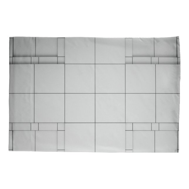 Funda De Cojín Cubos abstractos (Reverso)