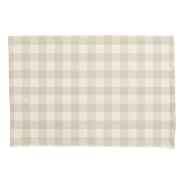 Funda De Cojín Cuidadosamente conejos conejos Gingham - patrón ne (Anverso)