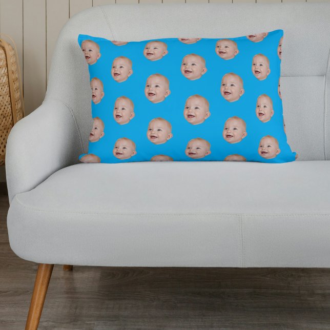 Funda De Cojín Custom Face Cheerleader Personalize Birthday Photo (Subido por el creador)