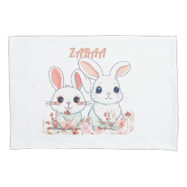 Funda De Cojín Cute Bunny 