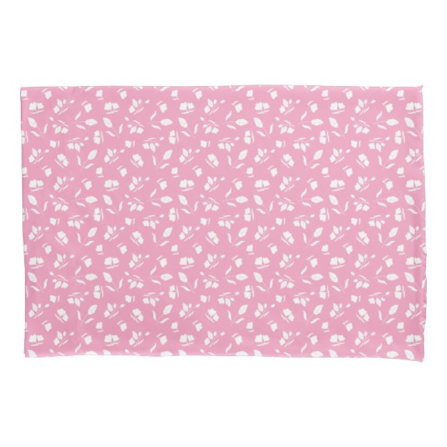 Funda De Cojín Cute Flower Bud Pink Pillow Case (Anverso)