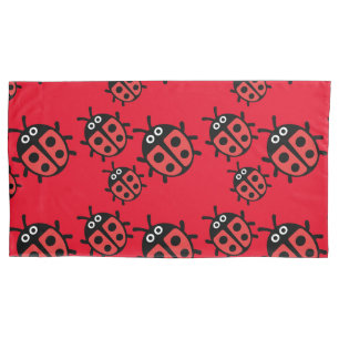 Funda De Cojín Cute Kids ladybird Family Pillowcase