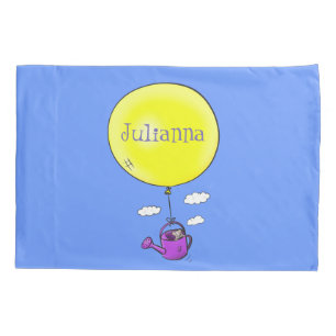 Funda De Cojín Cute ratón en la lata de riego con personalizado d