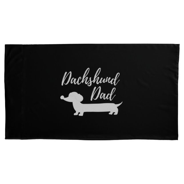 Funda De Cojín Dachshund Dad Cute Dog (Anverso)